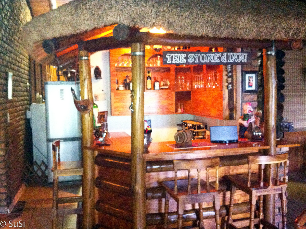 Die Bar im Sabie Guesthouse