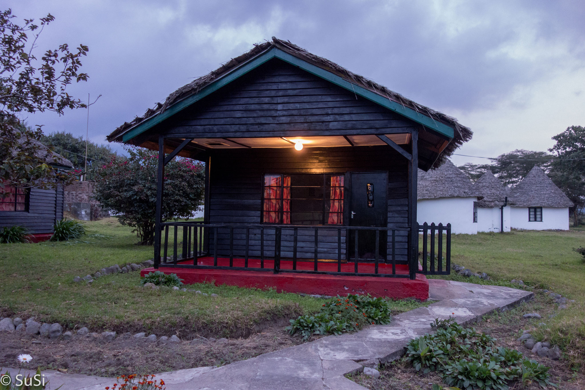 Unsere Hütte in der Lodge