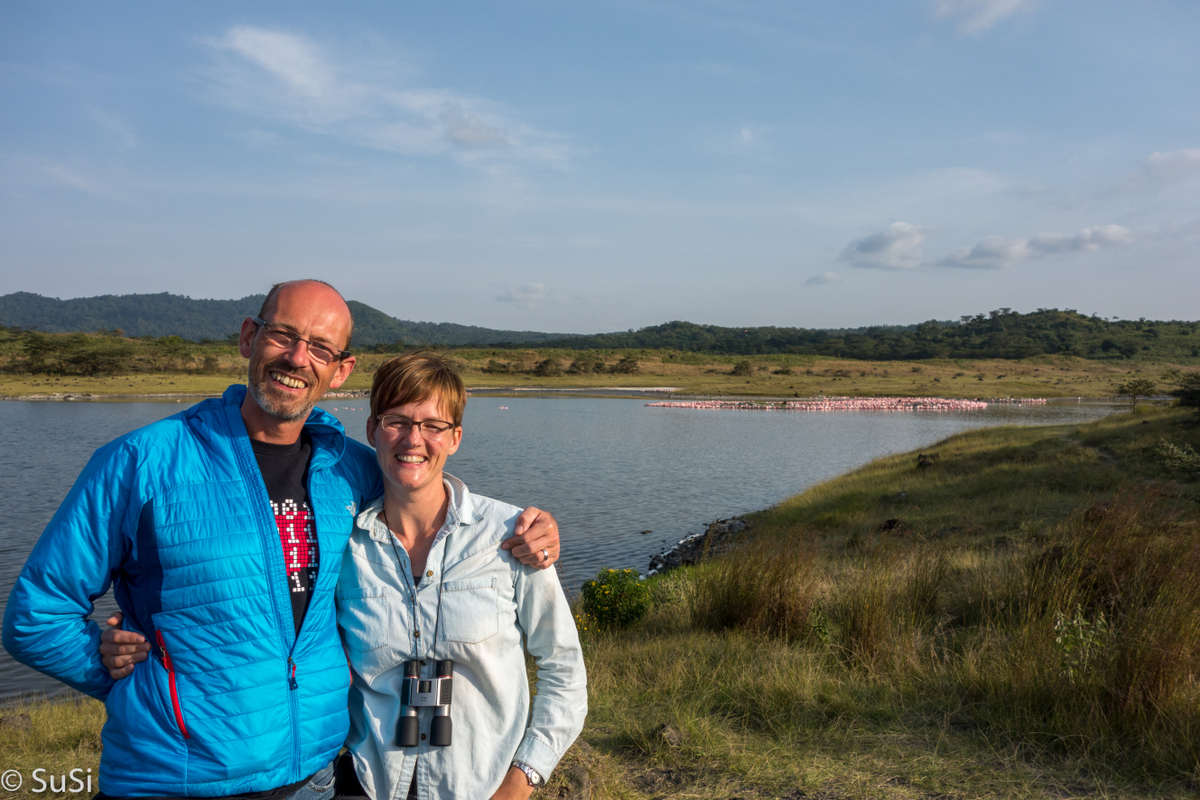 Susi und Stephan im Lake Mayara National Park 
