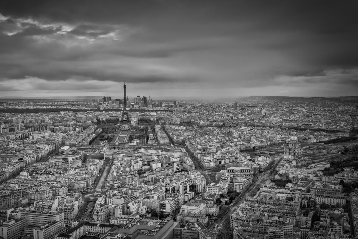 Paris von oben - Montparnasse