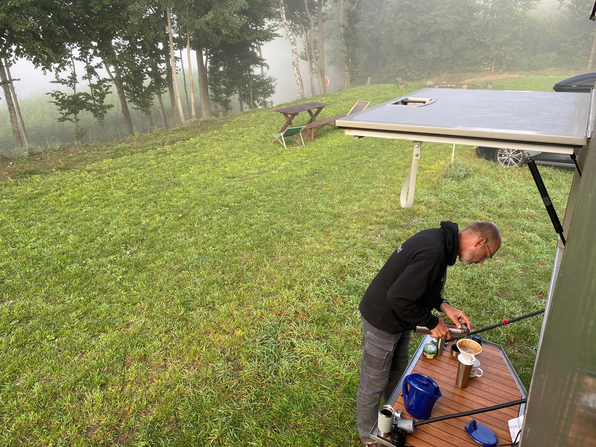 Kaffee Kochen im Camper! Kaffee Kochen im Camper!